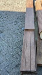 Bankirai planken 305x18,5x2,5, Tuin en Terras, Palen, Balken en Planken, Ophalen, Zo goed als nieuw, Palen