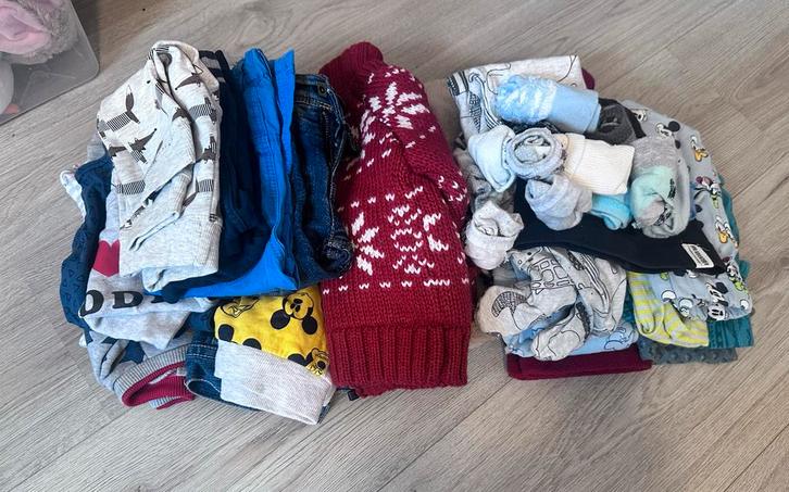 Kledingpakket Maat 74 - Zeer Goede Staat, Kinderen en Baby's, Babykleding | Baby-kledingpakketten, Zo goed als nieuw, Maat 74