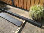 Betonpaal (NIEUW) voor schutting met diamantkop, antraciet, Tuin en Terras, Nieuw, 250 cm of meer, Palen, Ophalen