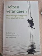 Leerboek Helpen Veranderen - Motivatie in Psychotherapie, Boeken, Psychologie, Ophalen of Verzenden