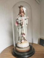 Maria met kindje onder stolp 52 cm, Ophalen