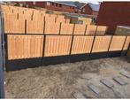 Stormschade of nieuwe Hout beton schutting nu aanbieding, Garantie, Hekwerk of Schuttingen