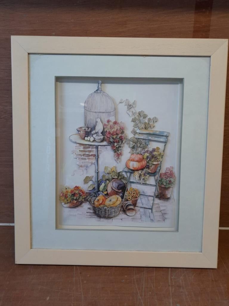 Schilderij tuin, Ophalen of Verzenden