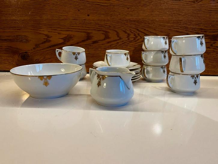 Imperial PSL Montreux kopjes, schotels en meer, Huis en Inrichting, Keuken | Servies, Gebruikt, Kop(pen) en/of Schotel(s), Overige stijlen