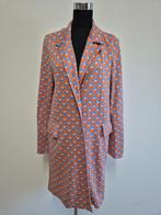 Jas31 - Nieuw blauw-oranje Via Fillungo jasje maat L (1), Ophalen of Verzenden, Nieuw, Maat 38/40 (M), Blauw