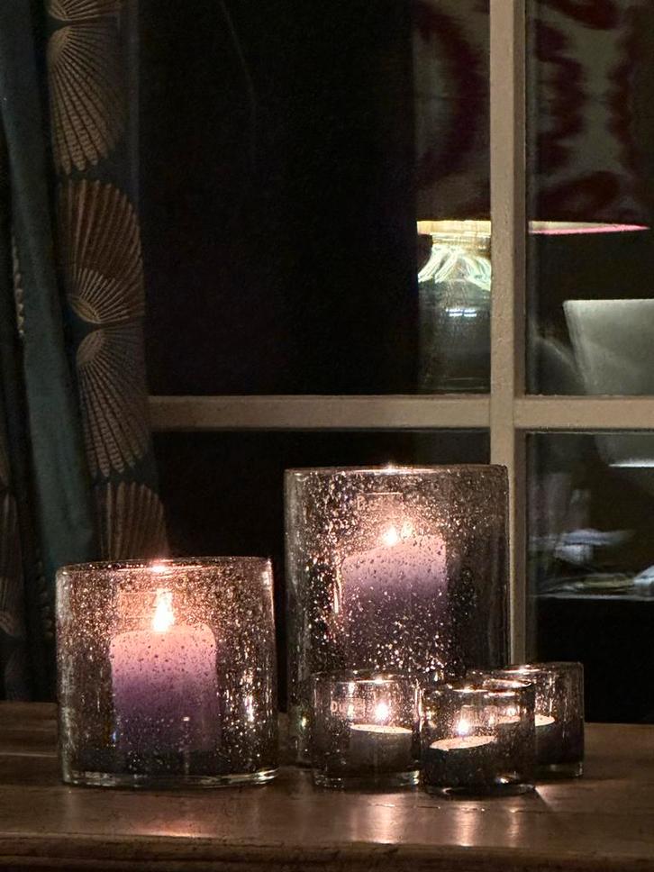 Sfeervolle windlichten en vazen van Dutz, Huis en Inrichting, Woonaccessoires | Vazen, Zo goed als nieuw, Overige kleuren, Minder dan 50 cm