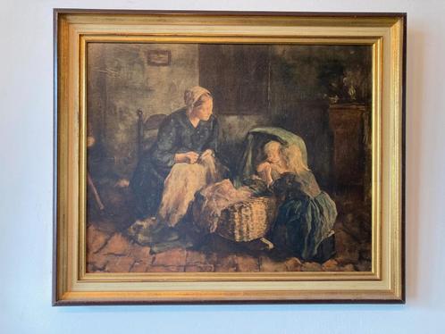 Hein Kever, oleografie, Antiek en Kunst, Kunst | Schilderijen | Klassiek, Ophalen