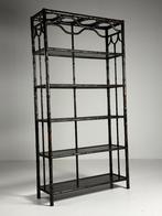 Faux Bamboo boekenkast vintage