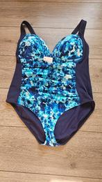 Badpak C&A maat 46 . Voorkant gevoerd en cups nieuw/kaartje, Badpak, Verzenden, Blauw, C & A