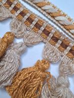 Originele vintage sierband en flosjes band, 2 haspels, Hobby en Vrije tijd, Ophalen of Verzenden, Nieuw, Lint, Band of Elastiek