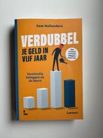 Verdubbel je geld in vijf jaar Sam Hollanders, Ophalen of Verzenden, Beta, Zo goed als nieuw, HBO