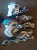 Skeelers met complete set beschermers, Sport en Fitness, Skeelers, Overige merken, Ophalen of Verzenden, Zo goed als nieuw, Inline skates 4 wielen