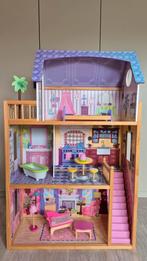 Kidkraft Kayla poppenhuis/barbiehuis, Kinderen en Baby's, Speelgoed | Poppenhuizen, Ophalen, Zo goed als nieuw, Poppenhuis
