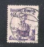 Oostenrijk; 902 Kleder drachten, Verzenden, Gestempeld