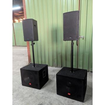 Actief 1200 watt rms pa systeem LEM DAP beschikbaar voor biedingen