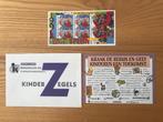 Velletje Kinderpostzegels 1991 met rebus en enveloppe, Postzegels en Munten, Postzegels | Nederland, Verzenden, Postfris