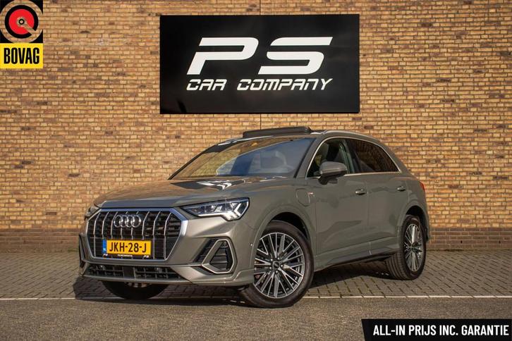 Audi Q3 45 TFSI e S-Line, Pano, Half Leder, B&O, Ambient, Auto's, Audi, Bedrijf, Te koop, Q3, 360° camera, ABS, Achteruitrijcamera