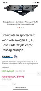 Sportcraft Draaiplateau T5/T6 - Nieuw in Doos!, Caravans en Kamperen, Camper-accessoires, Ophalen of Verzenden, Nieuw