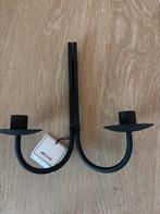 GROTE METALEN BLAKER H&M Home Nieuw, Huis en Inrichting, Woonaccessoires | Kandelaars en Kaarsen, Zwart, Ophalen of Verzenden