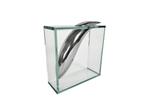 Lisa Mori voor Inn - Modernist - glas - kristal - Aluminium, Antiek en Kunst, Antiek | Glas en Kristal, Ophalen of Verzenden