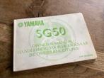 Yamaha SG50 Handleiding, Verzenden