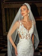 Sexy strakke stijlvolle trouwjurk! Sale dagen!, Ophalen, Nieuw, Wit, Trouwjurk