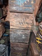 Cal .50 houten kisten partij zonder deksel, Ophalen of Verzenden, ., ., .