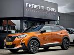 Peugeot 2008 1.2 PURE TECH GT-LINE TWO-TONE PANODAK LEDER DI, Voorwielaandrijving, Gebruikt, Euro 6, Leder en Stof