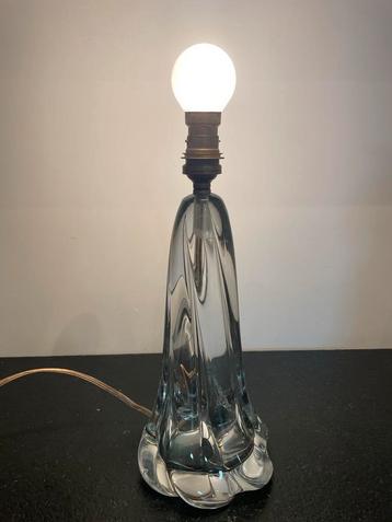 Mooie vintage Kristallen Lamp 30 cm hoog beschikbaar voor biedingen