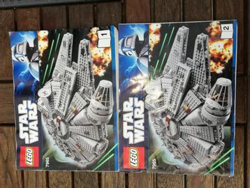 lego starwars 7965 millennium falcon 1x in elkaar gezet beschikbaar voor biedingen