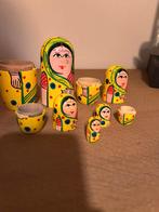 Russische matroesjka's, Indisch thema 5 stuks, Ophalen of Verzenden, Gebruikt