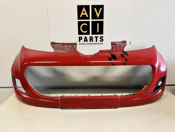 Peugeot 107 facelift voorbumper bumper 2008- 2012, Auto-onderdelen, Carrosserie en Plaatwerk, Bumper, Peugeot, Voor, Gebruikt