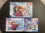 Disney Frozen Puzzels en Cinderella puzzel, Ophalen of Verzenden, Gebruikt