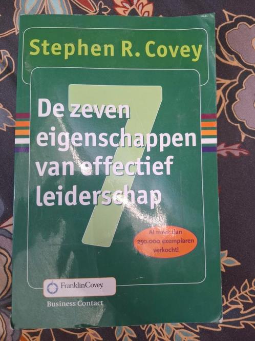 De zeven eigenschappen van effectief leiderschap, Boeken, Advies, Hulp en Training, Zo goed als nieuw, Ophalen of Verzenden