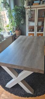 Eettafel, Huis en Inrichting, Tafels | Eettafels, Ophalen, 50 tot 100 cm, Zo goed als nieuw, Vijf personen of meer