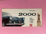 Alfa Romeo Berlina 2000 1958 brochure, Ophalen, Zo goed als nieuw, Alfa Romeo