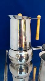 Koffie servies Douwe Egberts, Guido Bergna, Inox 18-10. 7B4, Tweedehands verkoop, Tweedehands verkoop, Gebruikt, Ophalen of Verzenden