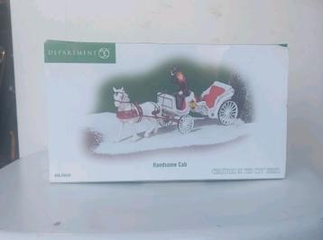 Department 56 handsome cab Christmas in the city beschikbaar voor biedingen