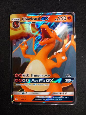 Pokemon Charizard GX 9/68 Hidden Fates Ultra Rare NM beschikbaar voor biedingen
