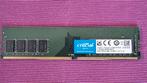 Crucial DDR4 1x 8Gb 2666 Mhz, Computers en Software, RAM geheugen, Ophalen of Verzenden, Zo goed als nieuw, DDR4, Desktop