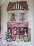 Borduurpatroon  Huis en winkel  nr 9195, Hobby en Vrije tijd, Verzenden, Nieuw, Handborduren, Patroon