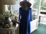 Prachtige Blauwe Kanten Jurk.Mt.40.€5., Maat 38/40 (M), Blauw, Ophalen of Verzenden, Zo goed als nieuw