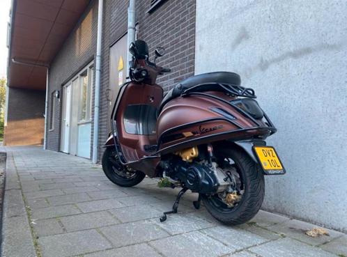 Vespa sprint full option brom 80cc drophead double disk, Fietsen en Brommers, Scooters | Vespa, Zo goed als nieuw, Overige modellen