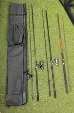 Complete Karpervis Set - Hengels, Molens, Tas, Watersport en Boten, Ophalen, Gebruikt, Complete set