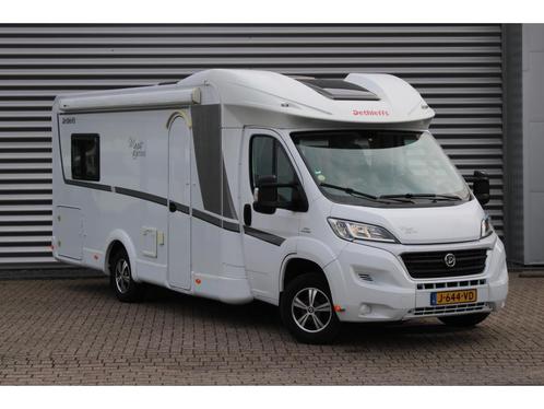 Dethleffs Magic Edition Queensbed Fiat 140PK Omvormer TV, Caravans en Kamperen, Campers, Bedrijf, Half-integraal, tot en met 2