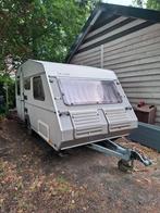 Superleuke retro Kip caravan, Caravans en Kamperen, Kip, Schokbreker, Dwarsbed, Particulier