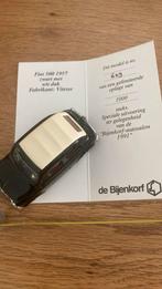 Fiat 500 Bijenkorf editie. Nr 639 van 1000, Hobby en Vrije tijd, Modelauto's | 1:43, Ophalen, Zo goed als nieuw, Auto, Overige merken