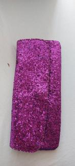 Paars glitter tasje, Ophalen of Verzenden, Gebruikt, Paars