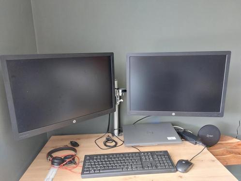 HP Beeldschermen en bureau, Computers en Software, Monitoren, Zo goed als nieuw, Ophalen