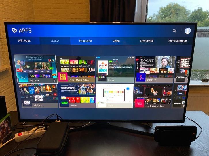 Samsung UE55KU6000W 4K UHD Smart TV, Audio, Tv en Foto, Televisies, Zo goed als nieuw, 100 cm of meer, Samsung, 50 Hz, Ophalen